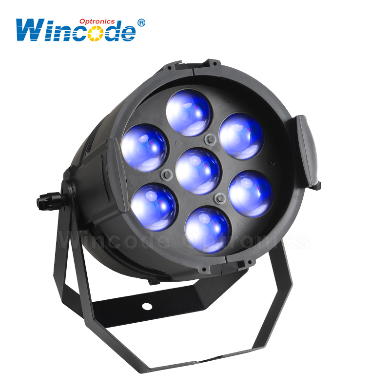 7×40W RGBW 4 en 1 LED Rush Zoom Par Luz 