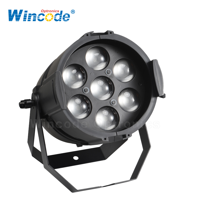 7×40W RGBW 4 en 1 LED Rush Zoom Par Luz 