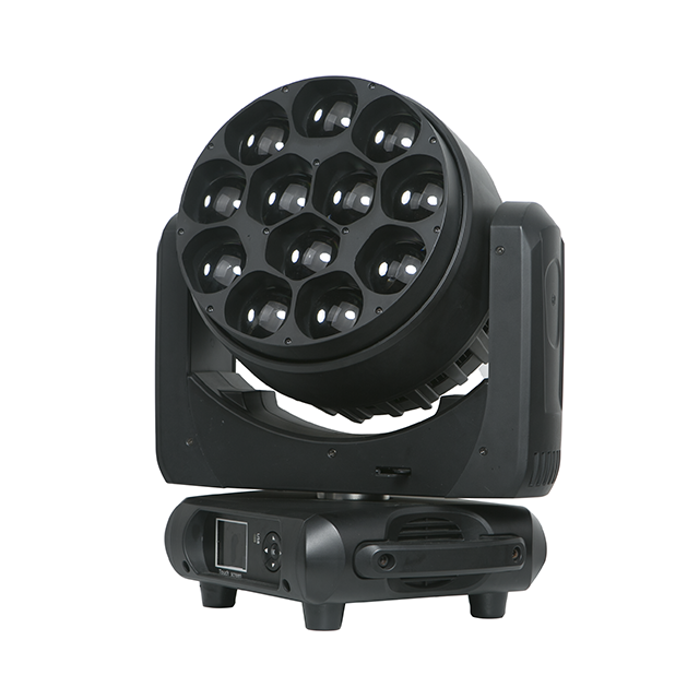 Luz de cabeza móvil con zoom LED de 12 × 40 W