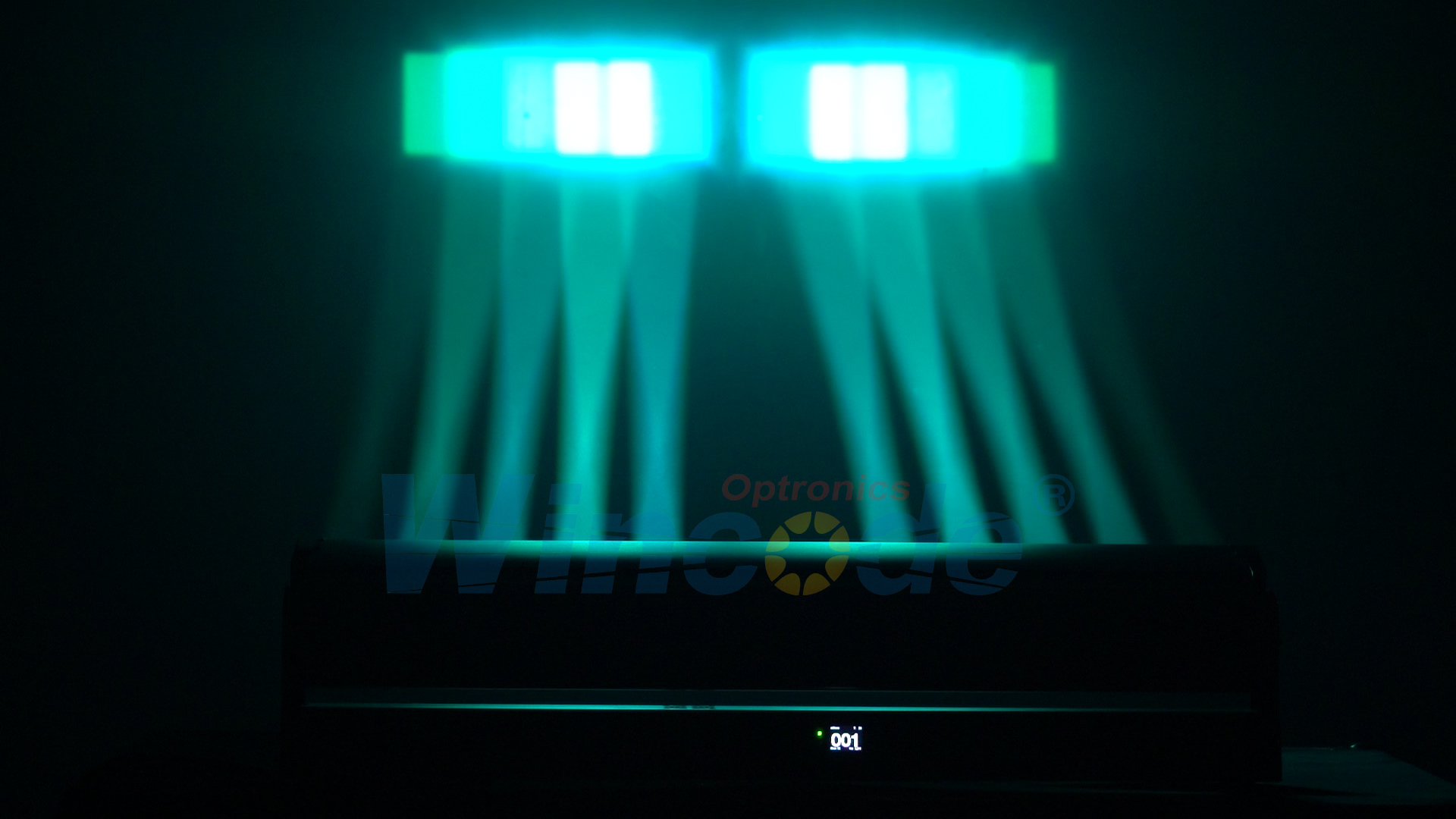 Luz de barra m&oacute;vil con zoom de p&iacute;xeles de 12 &times; 40 W