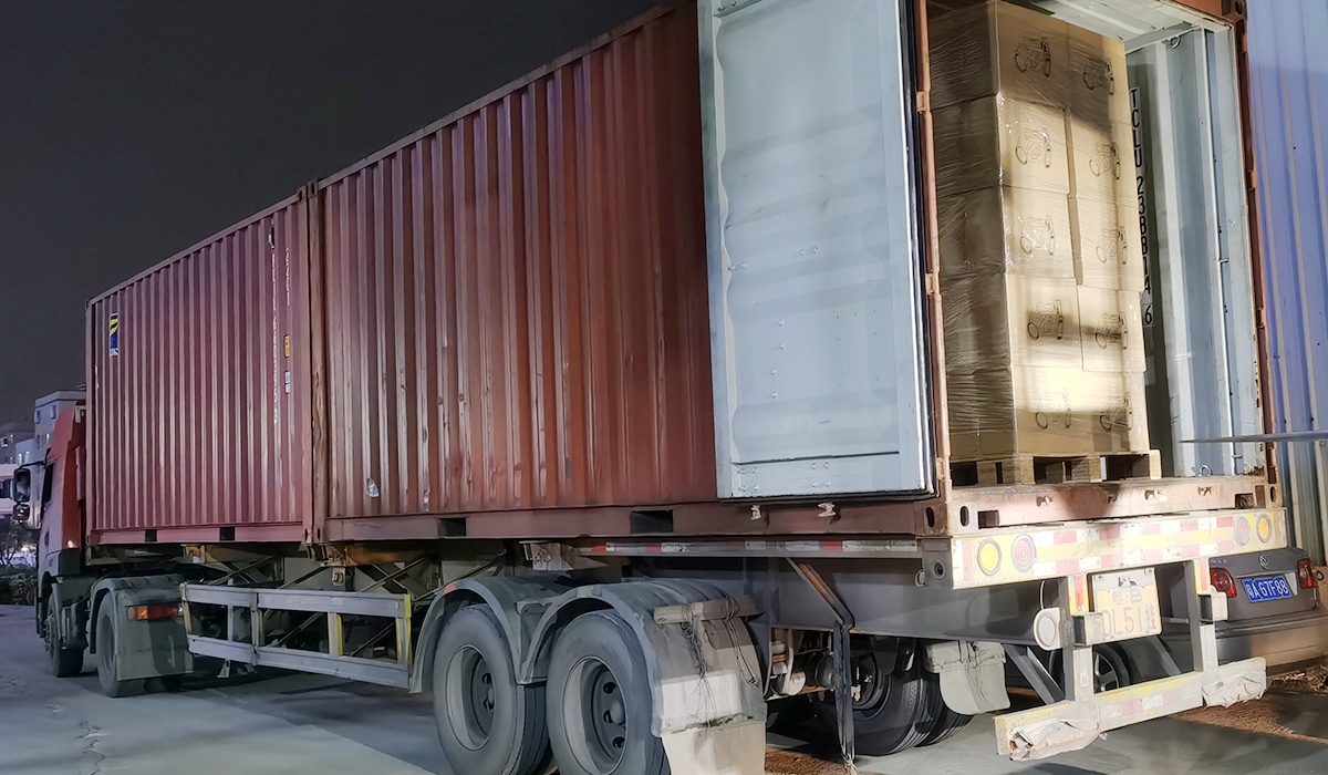 Wincode Optronics Carga de contenedores