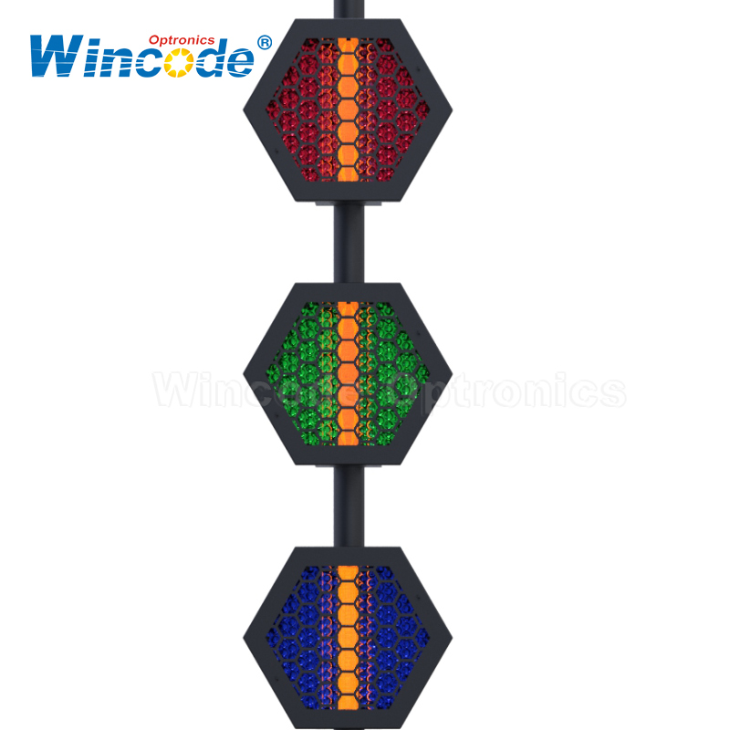 Luz estroboscópica retro LED RGB de 6 × 60 W 