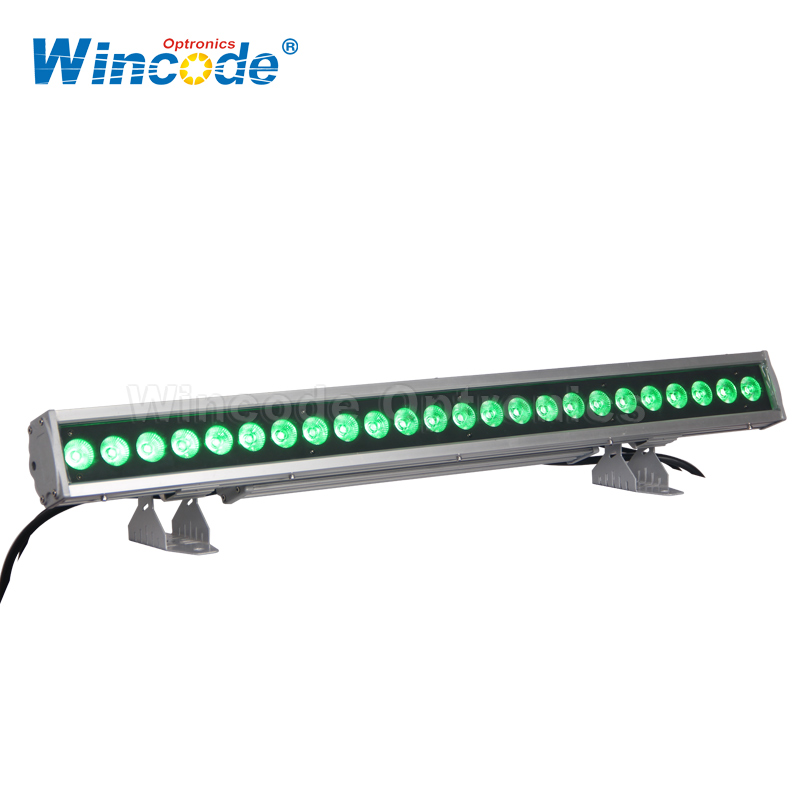 24×10W RGBW 4 en 1 Bañador de pared LED para exteriores