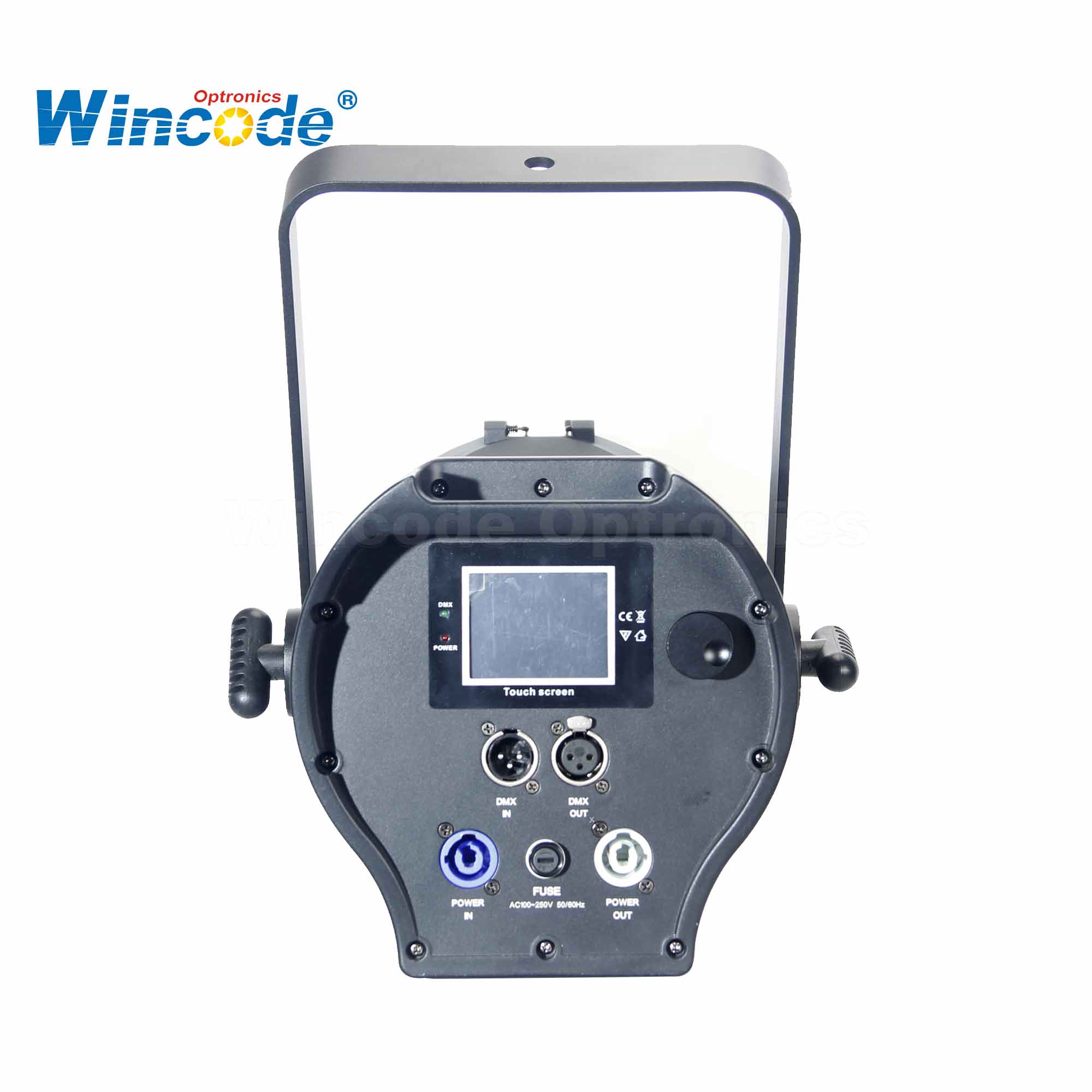 600W Bic-Color LED Fresnel Spotlight, Warm & Cool White, alto CRI≥95, 2700K-6500K, DMX512/RDM, Auto Zoom 15 ° -55 ° para estudio y teatro