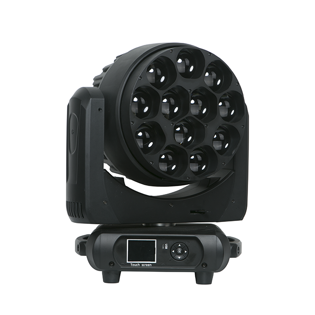 Luz de cabeza móvil con zoom LED de 12 × 40 W