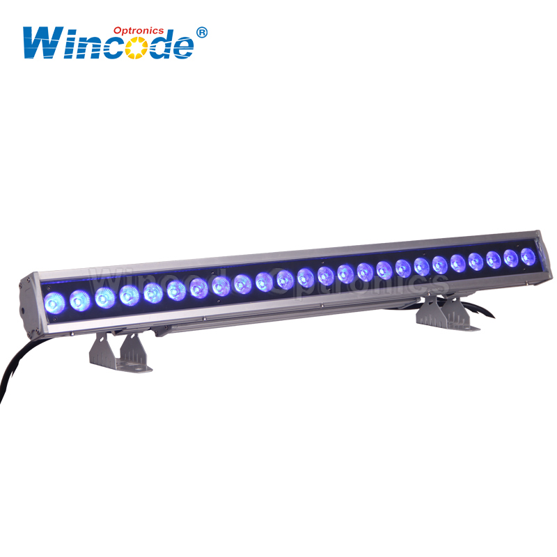 24×10W RGBW 4 en 1 Bañador de pared LED para exteriores