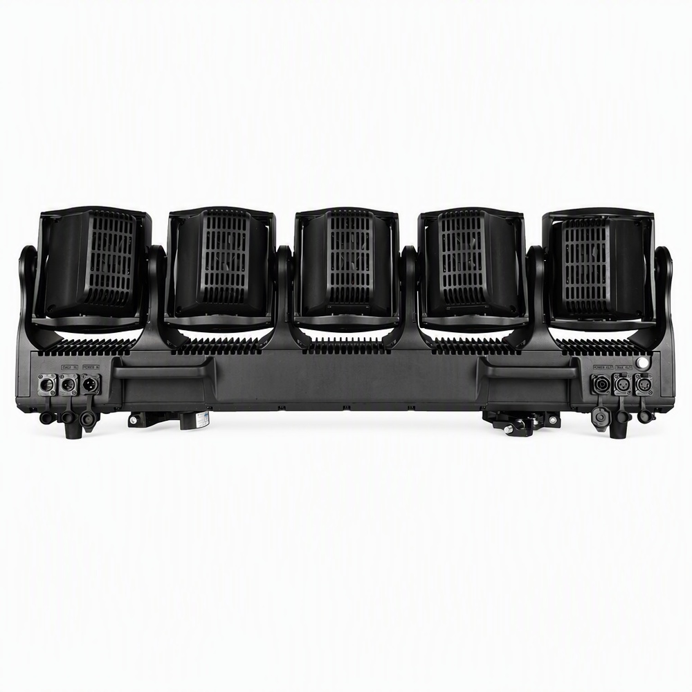 Wincode Luz móvil LED multicabezal AquaVortex TB5 IP65 | 5×120W RGBL | Alternativa a ACME TORNADO