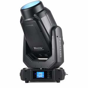 Wincode ApexPointe 420 - Luz con cabezal móvil híbrido 3 en 1 Beam Spot Wash de 420 W | Zoom de 3,2° a 42,6°