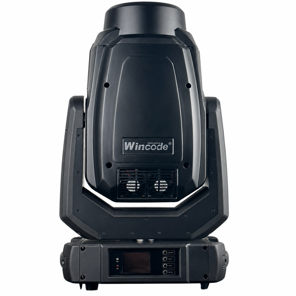 Wincode ApexPointe 420 - Luz con cabezal móvil híbrido 3 en 1 Beam Spot Wash de 420 W | Zoom de 3,2° a 42,6°